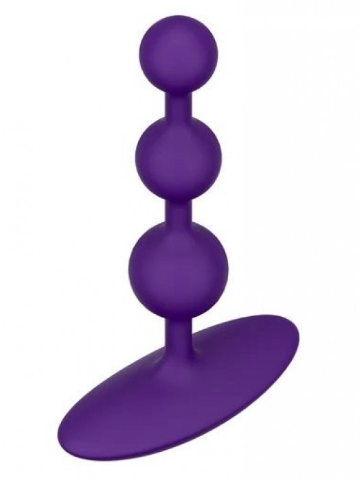 Фиолетовая анальная цепочка Romp Amp - 13,5 см. - ROMP