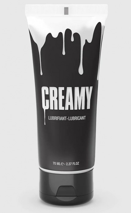 Смазка на водной основе Creamy с консистенцией спермы - 70 мл. - Strap-on-me - купить с доставкой в Петрозаводске