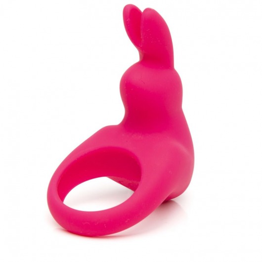 Розовое эрекционное виброкольцо Happy Rabbit Rechargeable Rabbit Cock Ring - Happy Rabbit - в Петрозаводске купить с доставкой