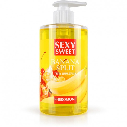 Гель для душа Sexy Sweet Banana Split с ароматом банана и феромонами - 430 мл. -  - Магазин феромонов в Петрозаводске