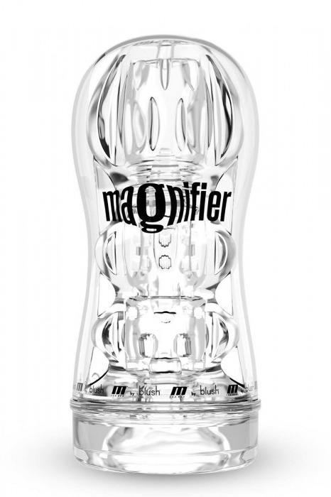 Прозрачный мастурбатор Soft and Wet Magnifier - Blush Novelties - в Петрозаводске купить с доставкой