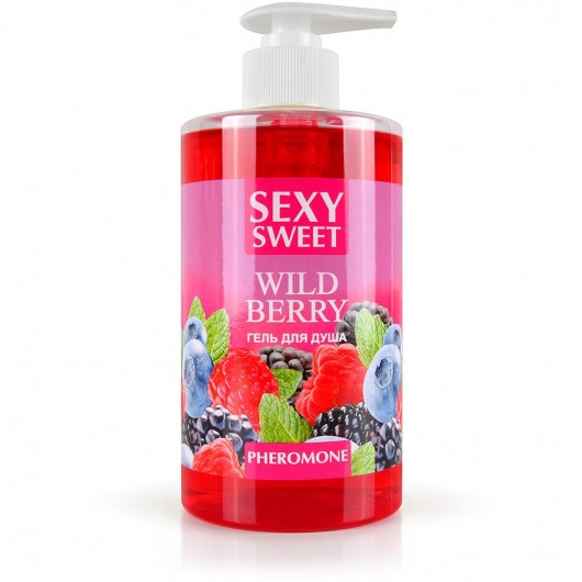 Гель для душа Sexy Sweet Wild Berry с ароматом лесных ягод и феромонами - 430 мл. -  - Магазин феромонов в Петрозаводске