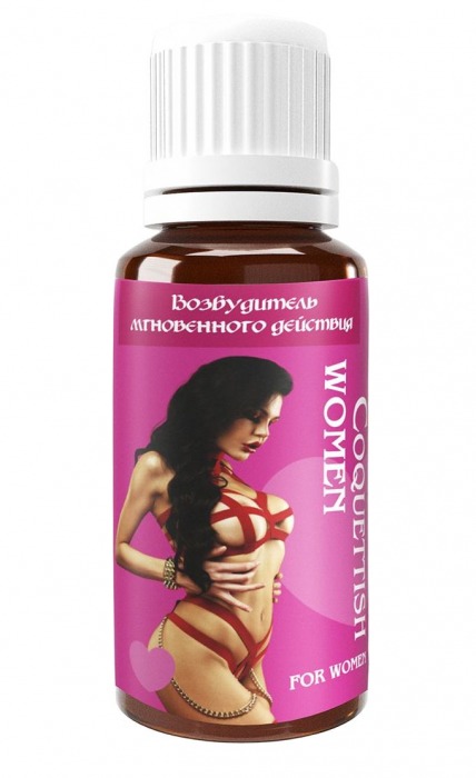 Возбудитель мгновенного действия Coquettish Women - 30 мл. - Миагра - купить с доставкой в Петрозаводске