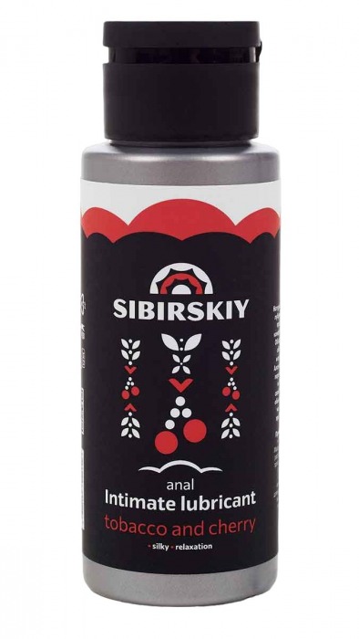 Анальный лубрикант на водной основе SIBIRSKIY с ароматом вишни и табака - 100 мл. - Sibirskiy - купить с доставкой в Петрозаводске