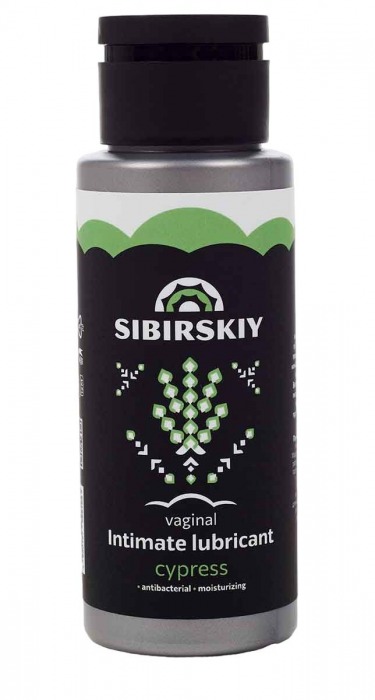 Интимный лубрикант на водной основе SIBIRSKIY с ароматом кипариса - 100 мл. - Sibirskiy - купить с доставкой в Петрозаводске