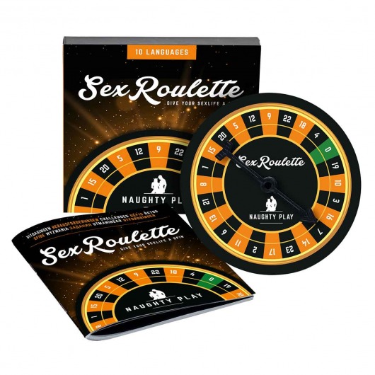 Настольная игра-рулетка Sex Roulette Naughty Play - Tease&Please - купить с доставкой в Петрозаводске