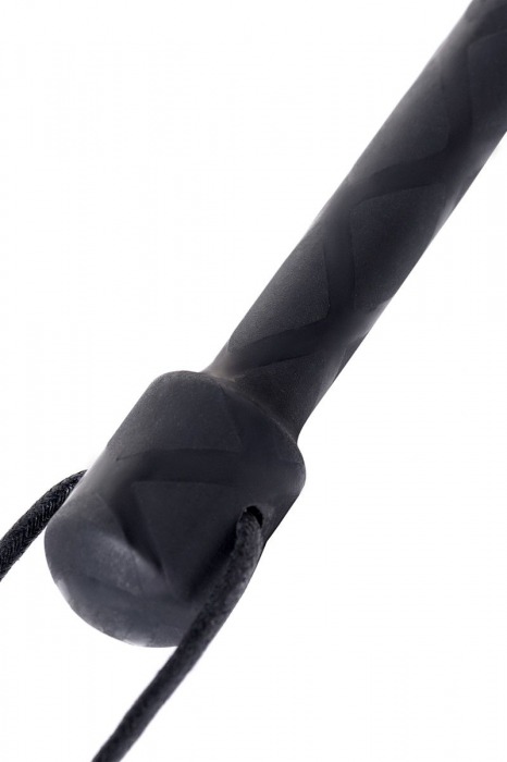 Чёрный стек с фигуркой леопарда на наконечнике - 21 см. - ToyFa - купить с доставкой в Петрозаводске