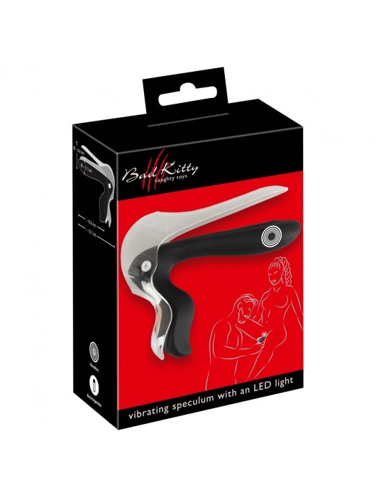 Вагинальный расширитель Vibrating Speculum с вибрацией и подсветкой - Orion - купить с доставкой в Петрозаводске