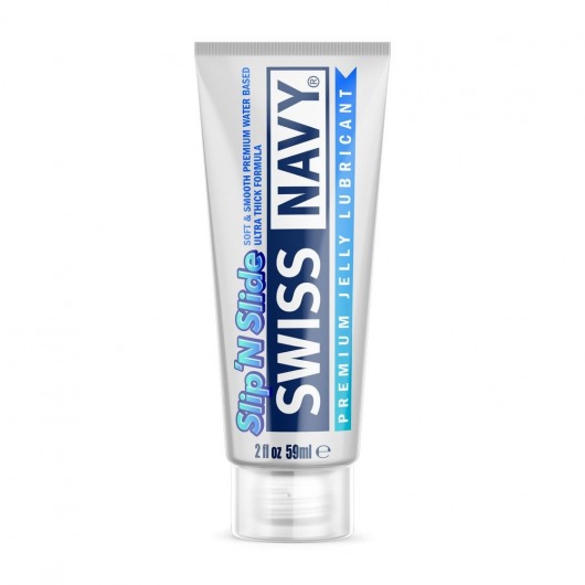 Лубрикант-желе на водной основе Premium Jelly Lubricant - 59 мл. - Swiss navy - купить с доставкой в Петрозаводске
