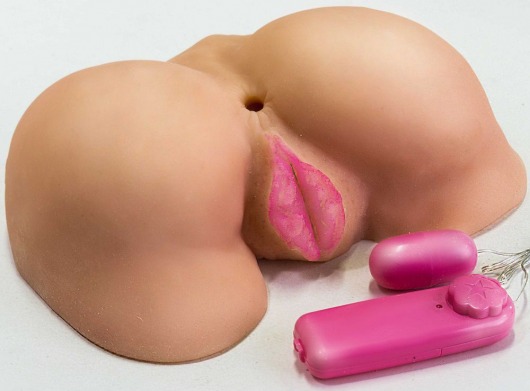 Вибровагина с двумя отверстиями и с выносным пультом - LOVETOY (А-Полимер) - в Петрозаводске купить с доставкой
