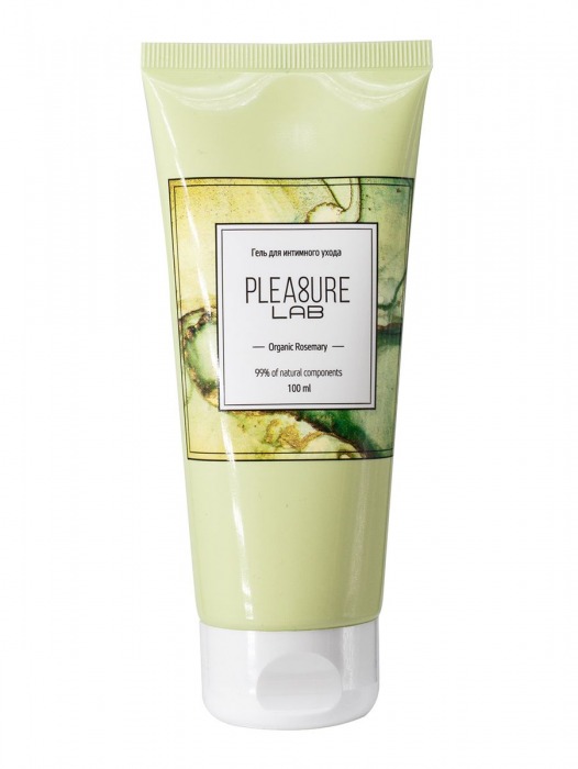 Лубрицирующий гель для интимного ухода Organic Rosemary с ароматом розмарина - 100 мл. - Pleasure Lab - купить с доставкой в Петрозаводске