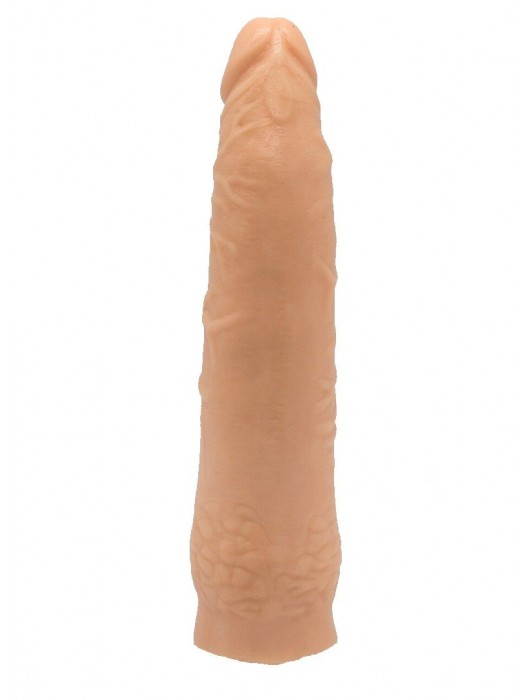 Страпон телесного цвета на регулируемых ремешках - 17 см. - LOVETOY (А-Полимер) - купить с доставкой в Петрозаводске