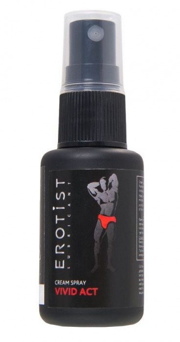 Возбуждающий крем-спрей для мужчин Erotist Vivid Act - 30 мл. - Erotist Lubricants - купить с доставкой в Петрозаводске