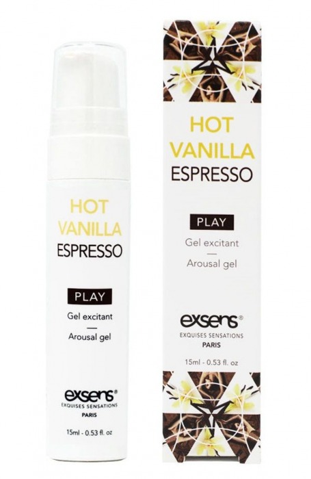 Возбуждающий гель Hot Vanilla Espresso Arousal Gel - 15 мл. - Exsens - купить с доставкой в Петрозаводске