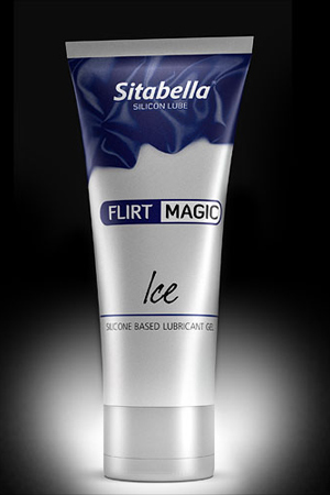 Силиконовая гель-смазка FLIRT MAGIC Ice с лёгким пролонгирующим эффектом - 75 мл. - Sitabella - купить с доставкой в Петрозаводске