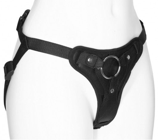 Женские трусики для фиксации насадки кольцом с внутренней насадкой - LOVETOY (А-Полимер) - купить с доставкой в Петрозаводске
