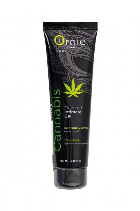Интимный гель на водной основе ORGIE Lube Tube Cannabis - 100 мл. - ORGIE - купить с доставкой в Петрозаводске