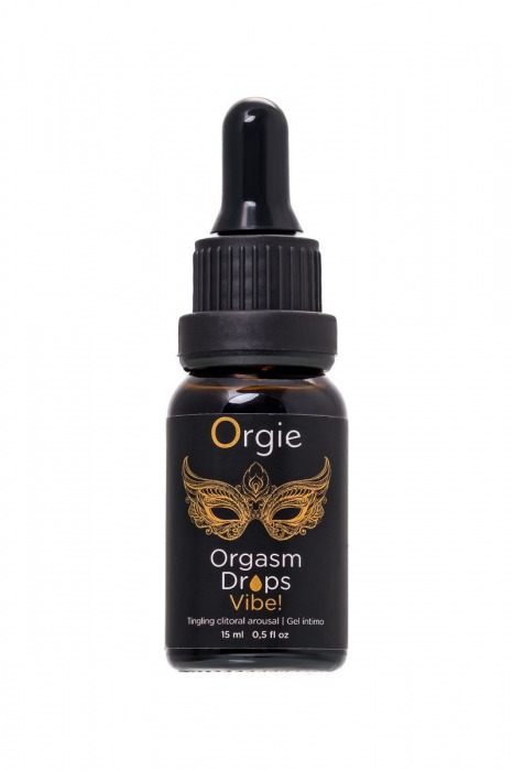 Возбуждающий гель для клитора ORGIE Orgasm Drops Vibe - 15 мл. - ORGIE - купить с доставкой в Петрозаводске