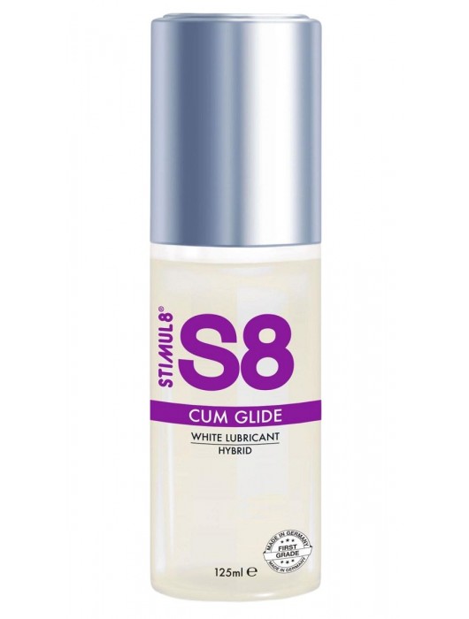 Гибридный лубрикант S8 Hybrid Cum Glide с консистенцией спермы - 125 мл. - Stimul8 - купить с доставкой в Петрозаводске