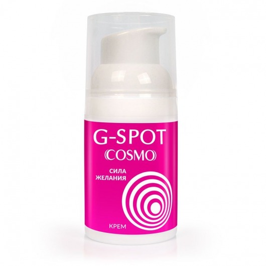 Стимулирующий интимный крем для женщин Cosmo G-spot - 28 гр. - Биоритм - купить с доставкой в Петрозаводске