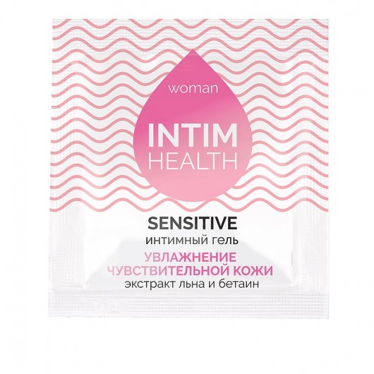 Саше интимного геля на водной основе Intim Health Sensitive - 3 гр. - Биоритм - купить с доставкой в Петрозаводске