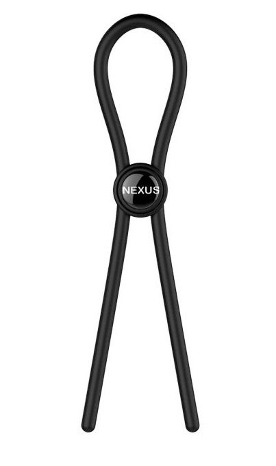 Черное эрекционное лассо Nexus Forge Single - Nexus Range - в Петрозаводске купить с доставкой