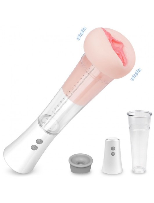 Автоматическая вакуумная помпа с реалистичной мягкой вставкой Max Kit - S-HANDE - в Петрозаводске купить с доставкой