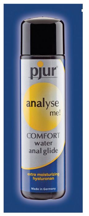 Анальный лубрикант pjur ANALYSE ME Comfort Water Anal Glide - 2 мл. - Pjur - купить с доставкой в Петрозаводске