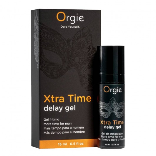 Продлевающий гель Orgie Xtra Time Delay Gel - 15 мл. - ORGIE - купить с доставкой в Петрозаводске