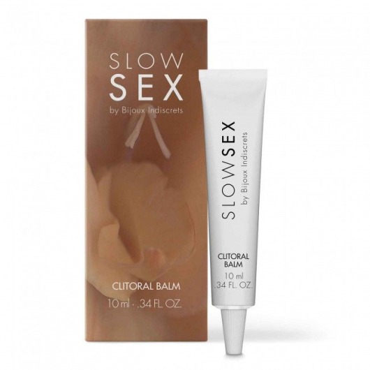 Бальзам для клитора Slow Sex Clitoral Balm - 10 мл. - Bijoux Indiscrets - купить с доставкой в Петрозаводске