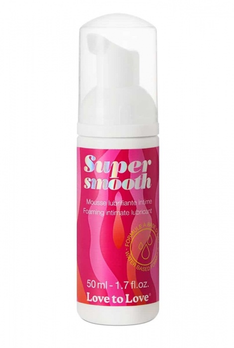 Лубрикант нежнейшая пенка Super Smooth Foaming Intime Lubricant - 50 мл. - Love to Love - купить с доставкой в Петрозаводске