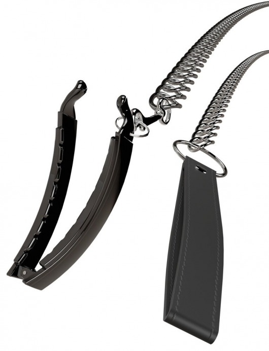 Зажим для половых губ с поводком Pussy Clamp With A Leash - Orion - купить с доставкой в Петрозаводске