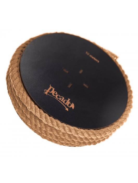 Джутовая веревка для шибари на катушке - 10 м. - Pecado - купить с доставкой в Петрозаводске