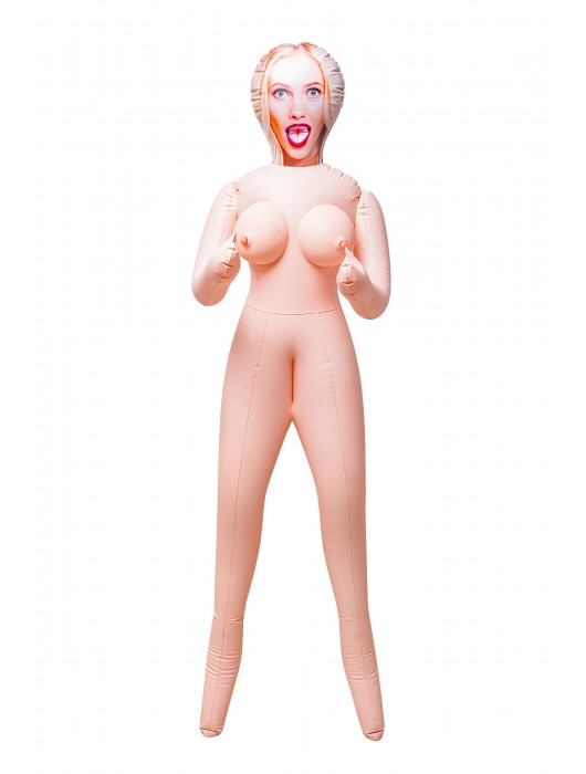 Надувная секс-кукла Lilit с тремя рабочими отверстиями - ToyFa - в Петрозаводске купить с доставкой