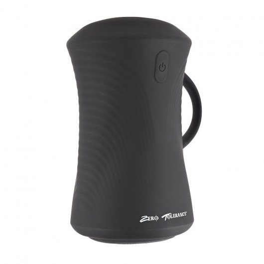 Черный вибромастурбатор с гироскопом Gyro Stroke - Zero Tolerance - в Петрозаводске купить с доставкой