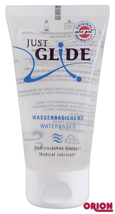 Вагинальная смазка на водной основе JUSTGLIDE - 50 мл. - Orion - купить с доставкой в Петрозаводске