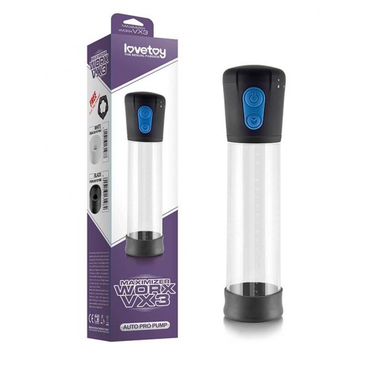 Автоматическая вакуумная помпа Maximizer worx VX3 - Lovetoy - в Петрозаводске купить с доставкой