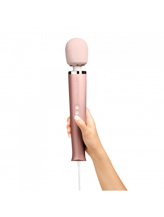 Проводной жезловый вибромассажер Le Wand Powerful Plug-In Vibrating Massger - 34 см. - Le Wand