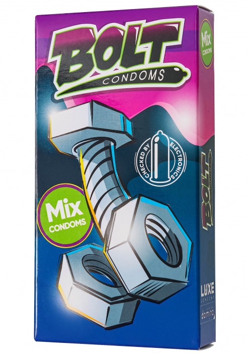 Набор презервативов Bolt Condoms - Luxe - купить с доставкой в Петрозаводске