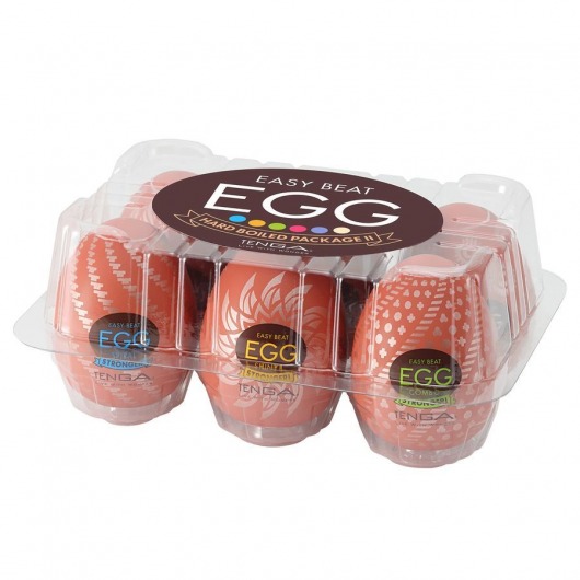 Набор из 6 мастурбаторов-яиц Tenga Egg Variety Pack V - Tenga - в Петрозаводске купить с доставкой