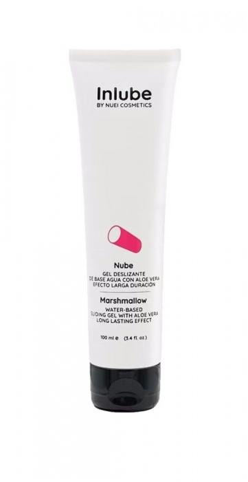Лубрикант на водной основе Nuei Inlube с алоэ вера и ароматом маршмеллоу -100 мл. - Nuei cosmetics - купить с доставкой в Петрозаводске