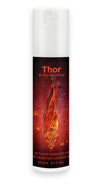 Возбуждающий унисекс гель Thor Fire Gel - 50 мл. - Nuei cosmetics - купить с доставкой в Петрозаводске