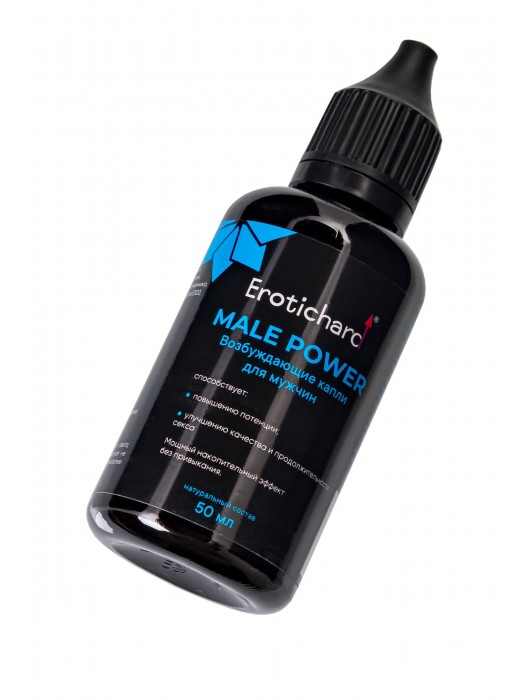 Капли для мужчин Erotichard Male Power - 50 мл. - Erotic Hard - купить с доставкой в Петрозаводске