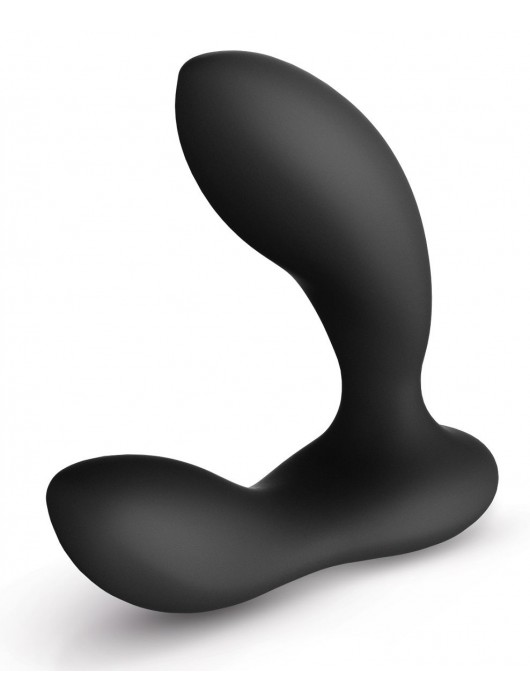 Чёрный перезаряжаемый стимулятор простаты Bruno Black - Lelo - в Петрозаводске купить с доставкой