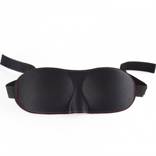 Черная маска на липучке «Комфорт» - Sitabella - купить с доставкой в Петрозаводске