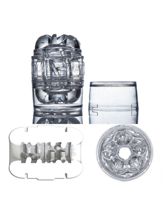 Мастурбатор Fleshlight - Quickshot Masturbator Clear - Fleshlight - в Петрозаводске купить с доставкой