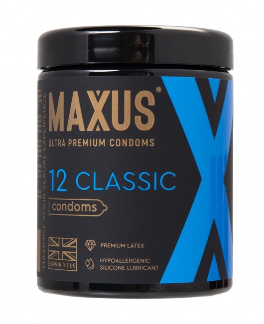 Классические презервативы MAXUS Classic - 12 шт. - Maxus - купить с доставкой в Петрозаводске