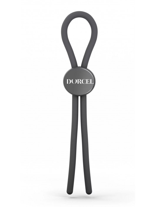 Серое эрекционное лассо на пенис Mr Dorcel - Dorcel - в Петрозаводске купить с доставкой