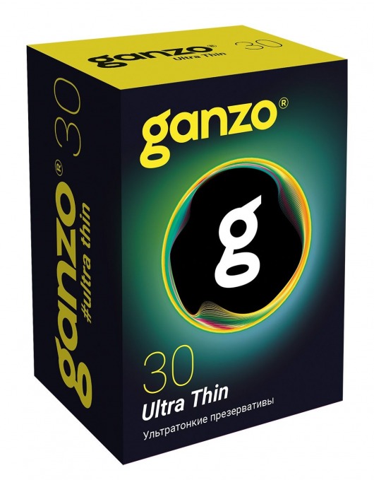 Супертонкие презервативы Ganzo Ultra thin - 30 шт. - Ganzo - купить с доставкой в Петрозаводске