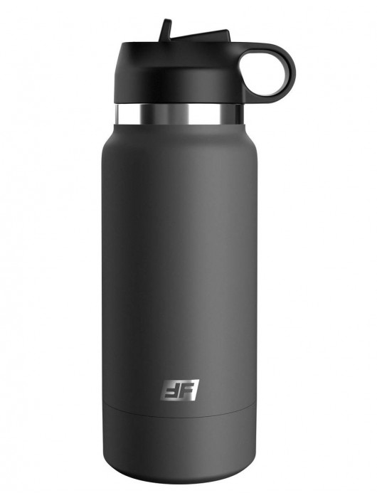 Серый мастурбатор в виде бутылки F*ck Flask - Pipedream - в Петрозаводске купить с доставкой